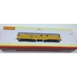 Railway ; Hornby boxed Loco Yellow Driver Dave Green model OO guage fine boxed model. (1)