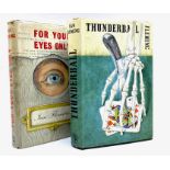 Fleming, Ian. Thunderball, first edition, London: Jonathan Cape, 1961, hardback with price-clipped