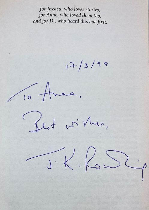 Rowling, J. K. Harry Potter and the Philosopher's Stone, first edition, 11th issue, signed & - Bild 2 aus 9