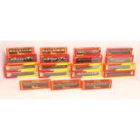 Hornby: A collection of nineteen boxed Hornby, OO Gauge coaches to comprise references: R4743,