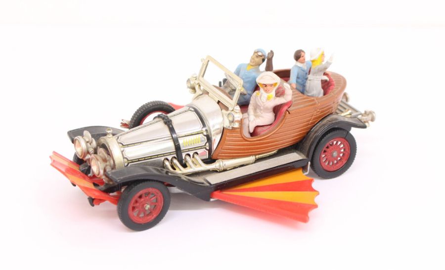 Corgi: An unboxed, diecast Corgi Toys, Chitty Chitty Bang Bang, No. 266, missing rear wing, but