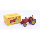 Dinky: A boxed Dinky Toys, Massey-Ferguson Tractor, Reference No. 300, red body, yellow wheel