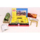 Hornby: A collection of assorted Hornby, OO Gauge to include: Hornby Dublo Set 2019 2-6-4 Tank Goods