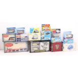 Diecast: A collection of assorted boxed diecast vehicles to include: Vanguards, Corgi Vintage