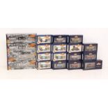 Bachmann: A collection of assorted boxed rolling stock to include: four three-pack sets, and fifteen