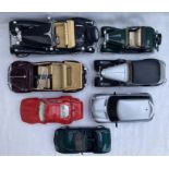 Diecast: A collection of assorted diecast vehicles to include: Matchbox, Corgi, Revell, Solido,