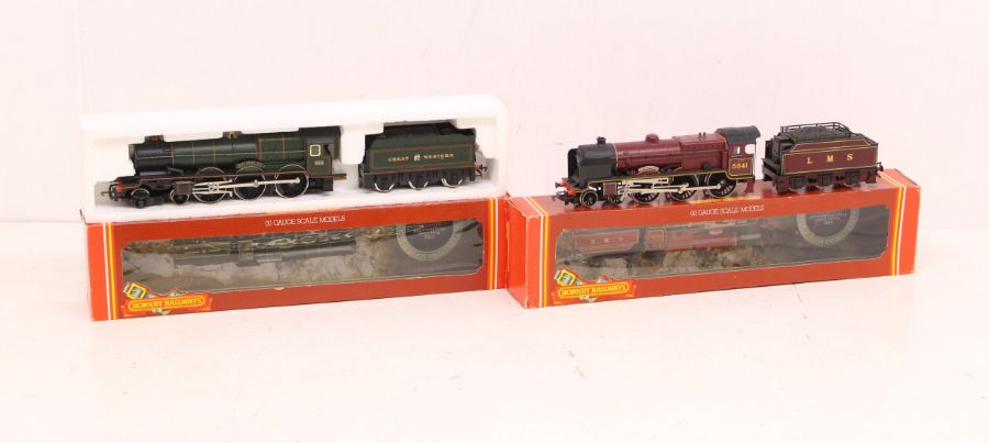 Hornby: A pair of boxed Hornby OO Gauge locomotives: GWR King Class Loco King Henry VIII R349; and