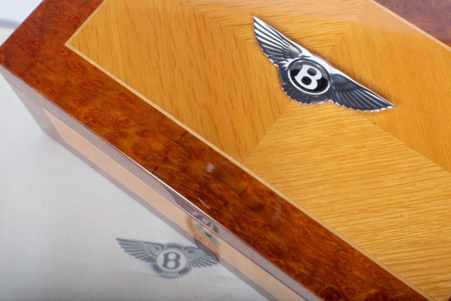 A Tibaldi for Bentley special edition Sterling silver fountain pen to commemorate 60 years of - Image 3 of 14