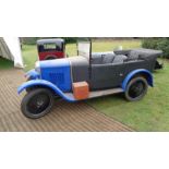 1929 Peugeot Opal Reg: UV 7311. Cabriolet