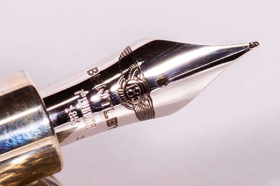 A Tibaldi for Bentley special edition Sterling silver fountain pen to commemorate 60 years of - Image 12 of 14