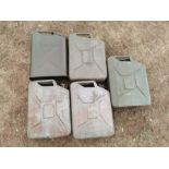 5 Jerry Cans