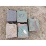 5 Jerry Cans