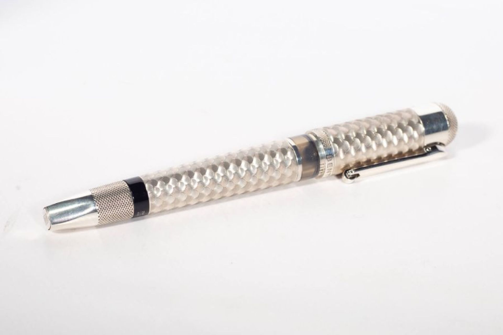 A Tibaldi for Bentley special edition Sterling silver fountain pen to commemorate 60 years of - Image 9 of 14