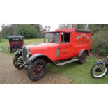 1928 Austin Van Reg: FR8 876