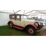 1928 Franklin Reg: SV51 82. Left hand drive. Good condition