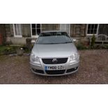 VW Polo Reg: YM08 GZU. Very good condition.