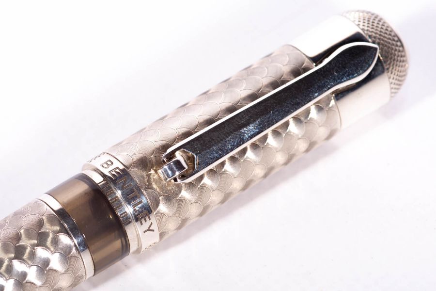 A Tibaldi for Bentley special edition Sterling silver fountain pen to commemorate 60 years of - Image 13 of 14