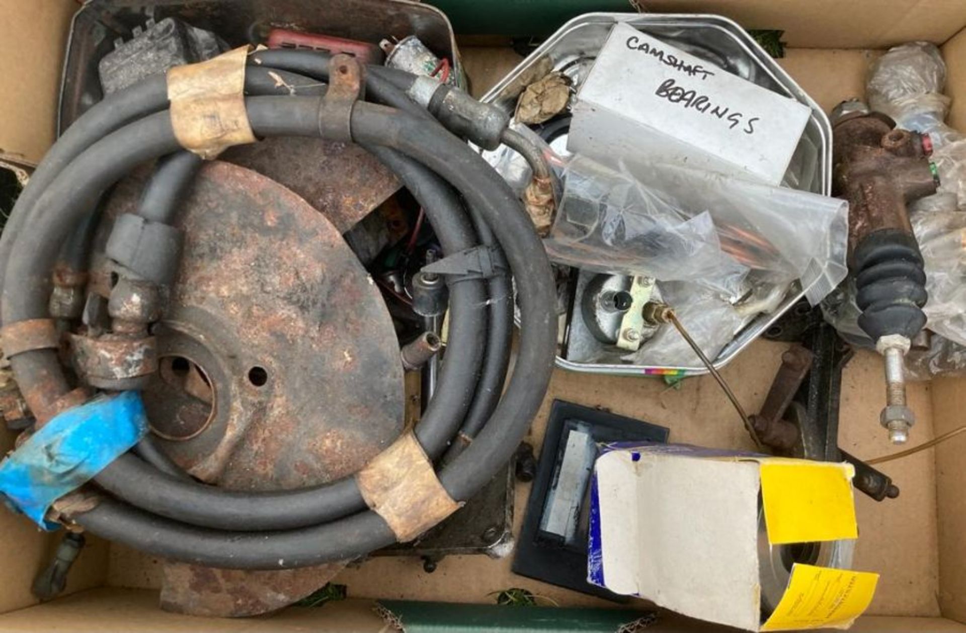 Six boxes of assorted vintage car parts - Image 3 of 3