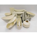 Hornsea Pottery - A large collection of studio craft range items including vases, table centres,