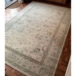A Woburn Collection rug by Gooch Oriental Carpets Limited, Ziegler, ivory, New Zealand wool, 24441-