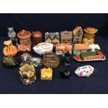 A collection of mixed 20th century money boxes