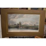 Ackermann Rudolph (Publisher) - View of River Lea bridge and Stratford viaduct as now constructing