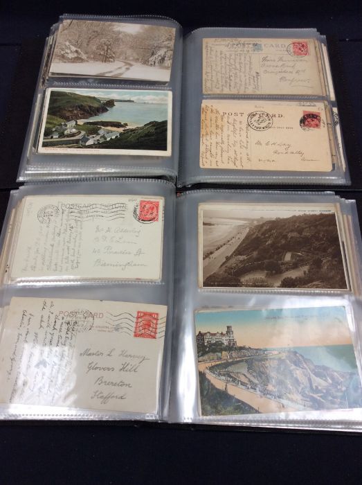 Five albums containing a vast quantity of covers with many Victorian stamps including 1d reds and - Image 10 of 15