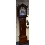 Joseph Austin London, 8 day Longcase clock . With 12" brass arch dial Strike silent to arch.