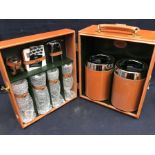 Bentley Motors picnic champagne travel set