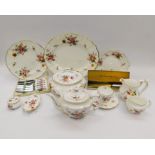 Large and comprehensive set of Royal Crown Derby Posies tea and dinner wares