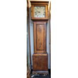 Whitehurst Derby - a longcase clock, serial number 5647 with eight day two train movement striking