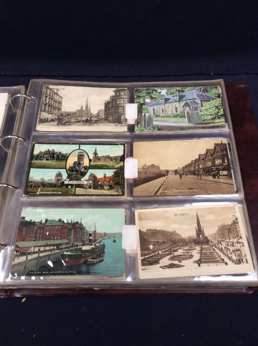 Five albums containing a vast quantity of covers with many Victorian stamps including 1d reds and - Image 4 of 15