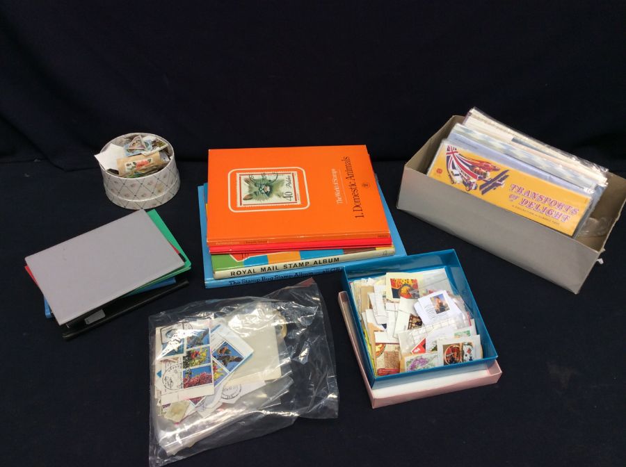 A Junior collection of stamps and accessories with a better group of more recent presentation
