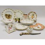 A quantity of Royal Crown Derby mixed patterned pieces (Q)