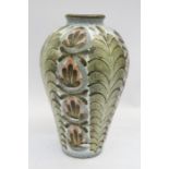 A Denby vase by Glynn Colledge