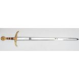 Reproduction sword with Robin Hood connection