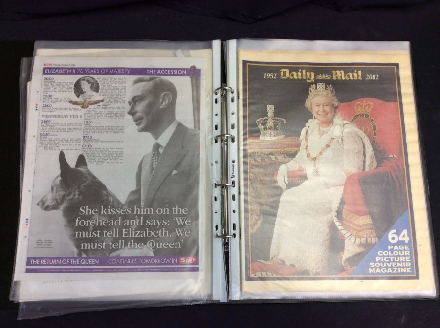 Royal Interest: a collection of British Royal commemorative booklets, papers etc to include a folder - Image 3 of 8