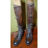 *Item to be collected from Friargate, Derby* Equestrian interest - A pair of Edwardian / World War I