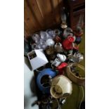 *Item to be collected from Friargate, Derby* Lamps - various lamps, including oil lamps, glass