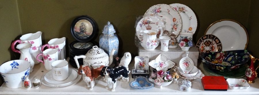 *Item to be collected from Friargate, Derby* Ceramics - including Royal Crown Derby Posies,