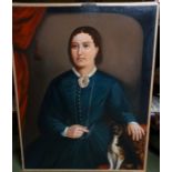 *Item to be collected from Friargate, Derby* English school (late 19th Century), portrait of a woman