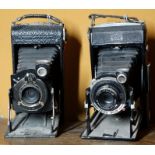 *Item to be collected from Friargate, Derby* A Zeiss Ikon folding camera; and another Kodak;