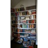 *Item to be collected from Friargate, Derby* A large collection of books, including hardback,