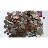 *Item to be collected from Friargate, Derby* A quantity of coins including copper, post 1947,