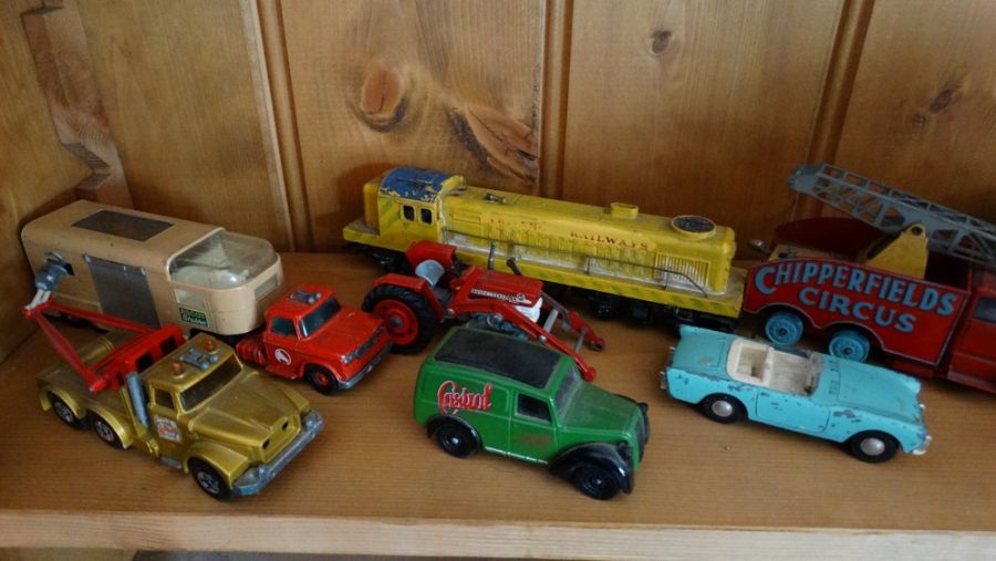 *Item to be collected from Friargate, Derby* Toys - A Tri-Ang Railways diesel engine; Matchbox and - Image 3 of 5