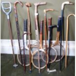 *Item to be collected from Friargate, Derby* A quantity of tennis rackets, walking sticks,