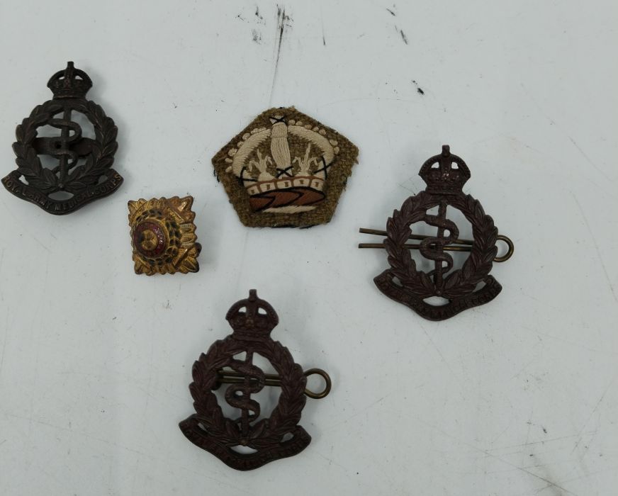 Group of medals and ephemera relating to 3 members of a family. - Image 2 of 6
