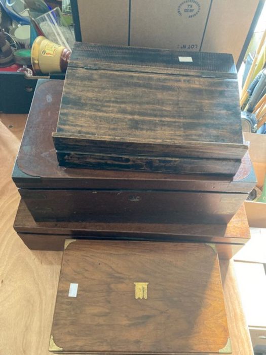 4 assorted writing slopes for restoration