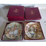 Three NSPCC Christmas plates and four other collector's plates, all Royal Worcester, all boxed (7)