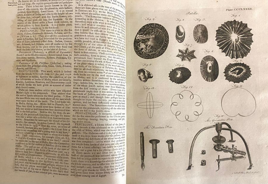 Encyclopaedia Britannica. Mixed volumes in varying condition, predominantly sixth edition [1823] and - Image 9 of 9